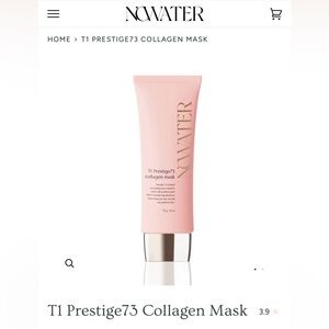 NOWATER T1 PRESTIGE COLLAGEN MASK - BRAND NEW in a SEALED box!